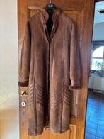 Zeer mooi winterjas ; omgekeerd schaap, Bruin, Ophalen, Maat 38/40 (M), Louis gramada