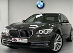 BMW 7 Serie 730 Long dAL - GPS - CAMERA - XENON - CUIR CHAUF, Auto's, Automaat, Achterwielaandrijving, Gebruikt, Beige