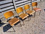 Vier schoolstoelen, Ophalen, Zo goed als nieuw, Vier