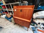 vintage retro secretaire, Huis en Inrichting, Kasten | Secretaires, Ophalen