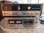 Ampli tuner et deck cassette JVC, Zo goed als nieuw, JVC