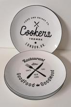 4 grote witte borden met zwarte tekst. NIEUW, Enlèvement, Neuf