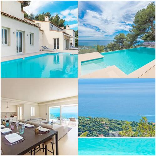 Villa avec piscine, vue mer, près de Monaco, Vacances, Maisons de vacances | France