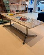 70s salontafel, Ophalen, Gebruikt, Rechthoekig, Vintage