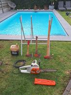 STIHL kettingzaag MSE180C, elektrisch + toebehoren, Ophalen, Zo goed als nieuw, Overige soorten, Sthil