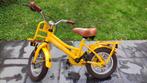 Kinderfiets geel retro "Cooper" 16 inch, Fietsen en Brommers, Fietsen | Kinderfietsjes, Ophalen, Gebruikt, 16 tot 20 inch