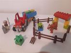Duplo 10524 - Landbouw tractor op de boerderij  complete set, Ophalen of Verzenden, Zo goed als nieuw, Complete set, Duplo