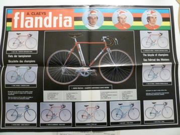 FLANDRIA FIETS BROCHURE  antieke fiets oldtimer Maertens beschikbaar voor biedingen