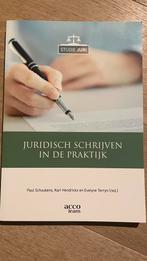 Juridisch schrijven in de praktijk, Boeken, Ophalen, Zo goed als nieuw, Hoger Onderwijs, Evelyne Terryn; Karl Hendrickx; Paul Schoukens