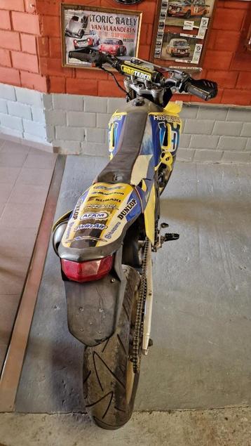 Supermotard Husqvarna 610TE uit 2000, gereviseerde motor beschikbaar voor biedingen