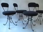 Club chairs van Marcel Wanders (prijs voor 4 stuks), Ophalen, Gebruikt, Blauw, Metaal
