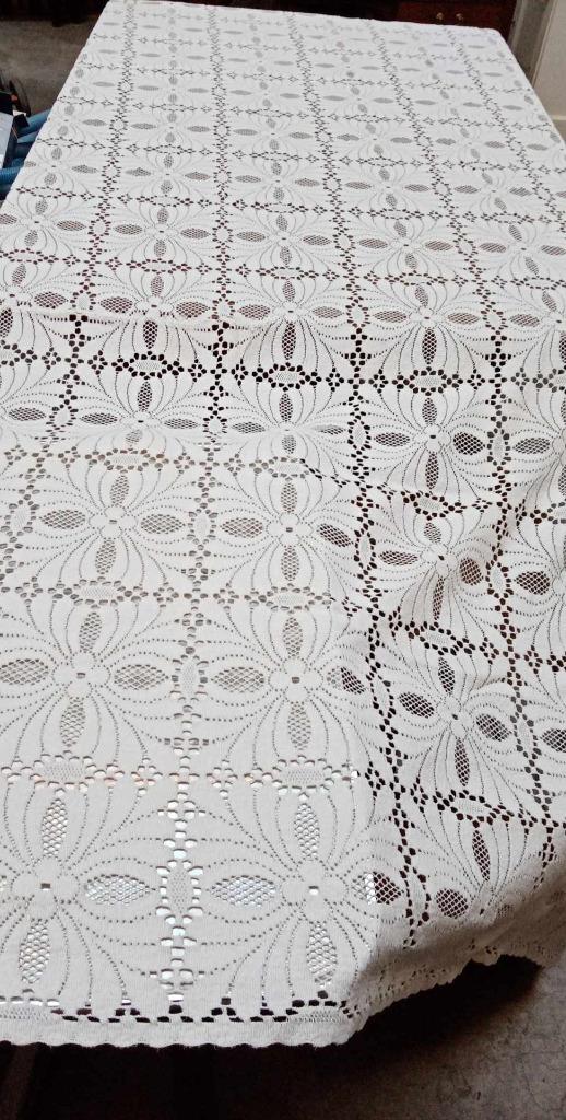 nappe couvre-lit blanc 2 x 2,40 m, Enlèvement ou Envoi, Comme neuf, Blanc, Housse de couette