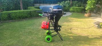 Mercury 9.9 pk kortstaart, Watersport en Boten, Ophalen, Gebruikt, 5 tot 10 pk, Viertaktmotor