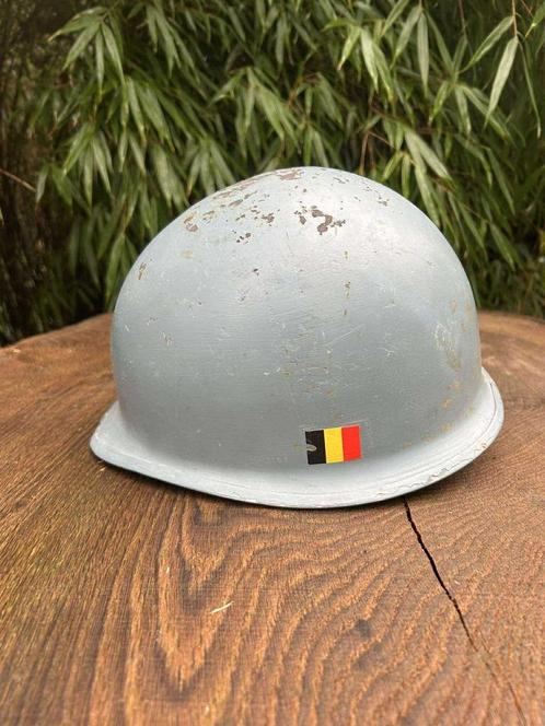 Belgische helm, Verzamelen, Militaria | Algemeen, Overige soorten, Ophalen of Verzenden