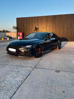 Audi A7 SportBack volledig zwart, Auto's, Audi, 4 zetels, Zwart, Leder, Berline