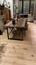 Eettafel voor 6 personen, Huis en Inrichting, Ophalen, Zo goed als nieuw, Metaal