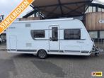 Dethleffs Aero 500 QSK 2022 Mover,Airco,Luifel!, Caravans en Kamperen, Vast bed, Schokbreker, Treinzit, Tot en met 5