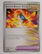 Ancient Booster Energy Capsule Paradox Rift 159/182, Hobby en Vrije tijd, Verzamelkaartspellen | Pokémon, Gebruikt, Ophalen of Verzenden