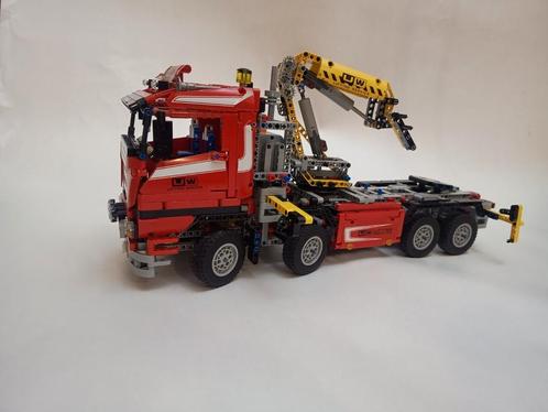 Lego Technic vrachtwagen 8258, Hobby en Vrije tijd, Modelauto's | 1:50, Zo goed als nieuw, Ophalen