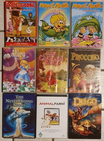 Lot de 18 DVD enfants beschikbaar voor biedingen