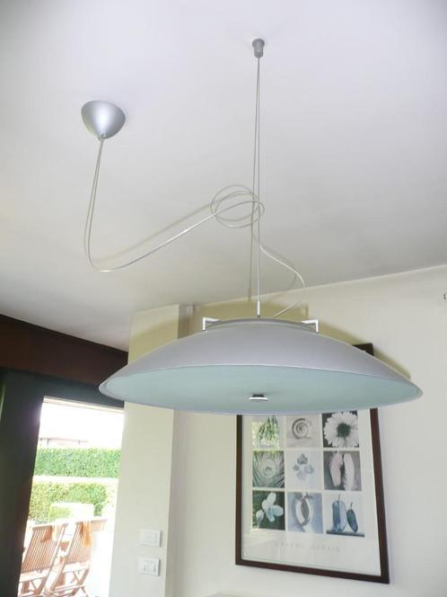 Designverlichting Tre Ci Luce, Maison & Meubles, Lampes | Suspensions, Comme neuf, 50 à 75 cm, Verre, Enlèvement ou Envoi