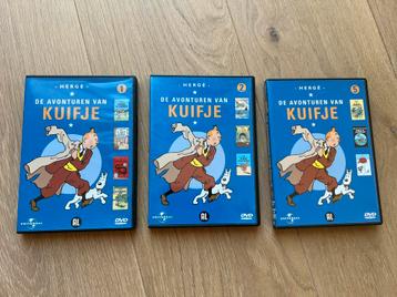 De avonturen van Kuifje op dvd beschikbaar voor biedingen