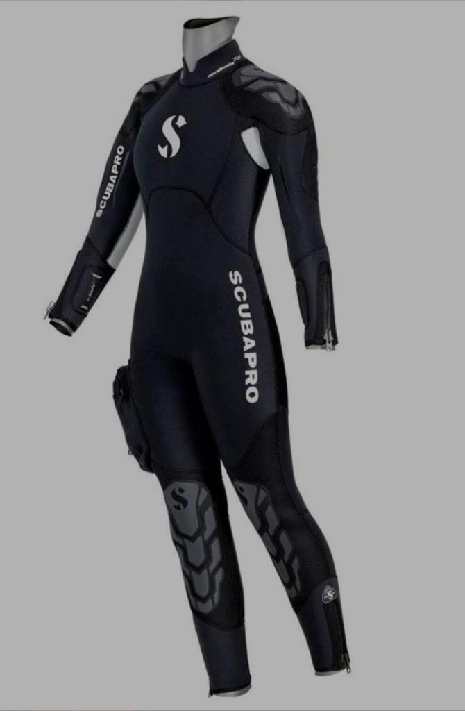 ScubaPro Nova Scotia 7.5mm semi étanche femme taille M, Sports nautiques & Bateaux, Plongée, Comme neuf, Enlèvement