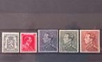België OBP 527-531 ** 1940, Postzegels en Munten, Postzegels | Suriname, Ophalen of Verzenden, Postfris
