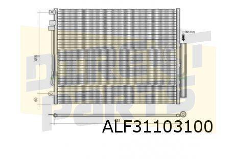 Alfa Romeo Giulia (5/16), Stelvio (2/17) (7/17) condensor (2, Auto-onderdelen, Airco en Verwarming, Alfa Romeo, Nieuw, Verzenden