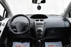Toyota Yaris 1.0 VVTI*AC* 2009* Zeer schoon*, Auto's, Voorwielaandrijving, Stof, Zwart, Blauw