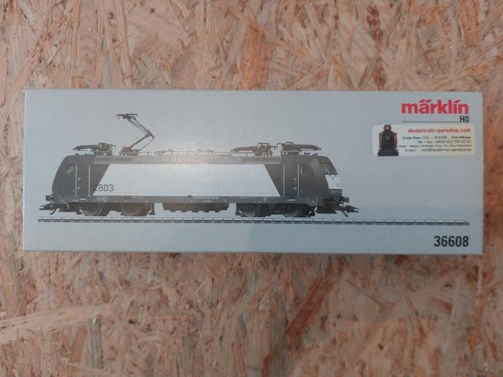 Marklin HO 36608 elektrische locomotief, Hobby en Vrije tijd, Modeltreinen | H0, Zo goed als nieuw, Locomotief, Ophalen of Verzenden