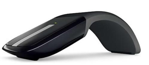 Microsoft Arc Touch mouse, Informatique & Logiciels, Souris, Comme neuf, Souris, Sans fil, Enlèvement