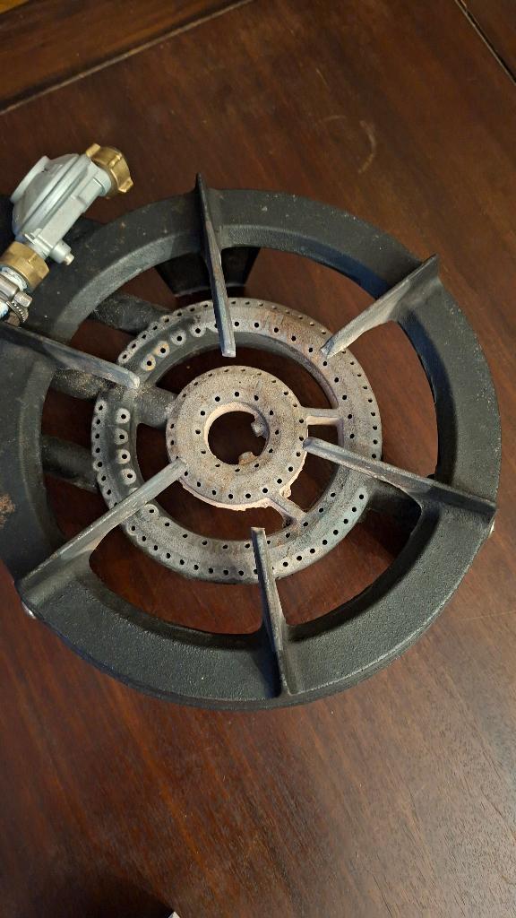 Réchaud à gaz Le Parfait 3 becs, Electroménager, Cuisinières, Utilisé, Autoportant, Enlèvement