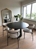 Ronde eettafel GigaMeubel 130cm diameter, Ophalen, 100 tot 150 cm, Rond, Zo goed als nieuw