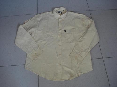 Nature Explorers hemd, heren. mt XL 43/44, Kleding | Heren, Overhemden, Zo goed als nieuw, Beige, Ophalen of Verzenden