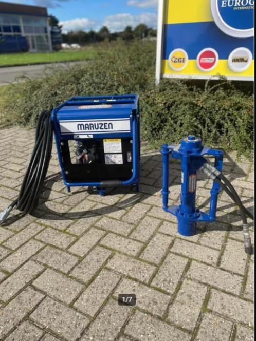 DEMO Maruzen hydraulische palenrammer, Tuin en Terras, Hand-tuingereedschap, Gebruikt, Overige soorten, Ophalen of Verzenden