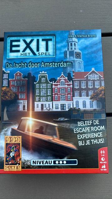 Exit - de jacht door Amsterdam - escape game beschikbaar voor biedingen