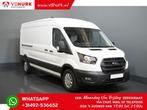 Ford Transit 350 2.0 TDCI 130 pk Aut. L3H2 Trend NIEUW Cruis, Auto's, Automaat, Parkeersensor, Wit, Bedrijf