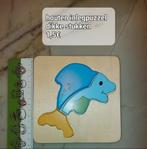 Inlegpuzzel hout, Ophalen of Verzenden, Zo goed als nieuw, Van hout, Minder dan 10 stukjes