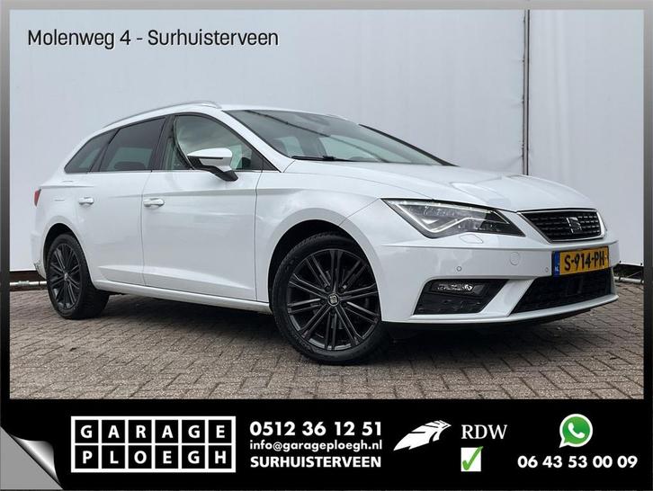 Seat Leon ST 1.5 TSI Xcellence Intense Automaat Virtual Stoe, Auto's, Seat, Bedrijf, Leon, ABS, Adaptive Cruise Control, Airbags