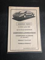 programme 1991 Luxembourg Goodyear Trophy Honda NSX, Enlèvement ou Envoi