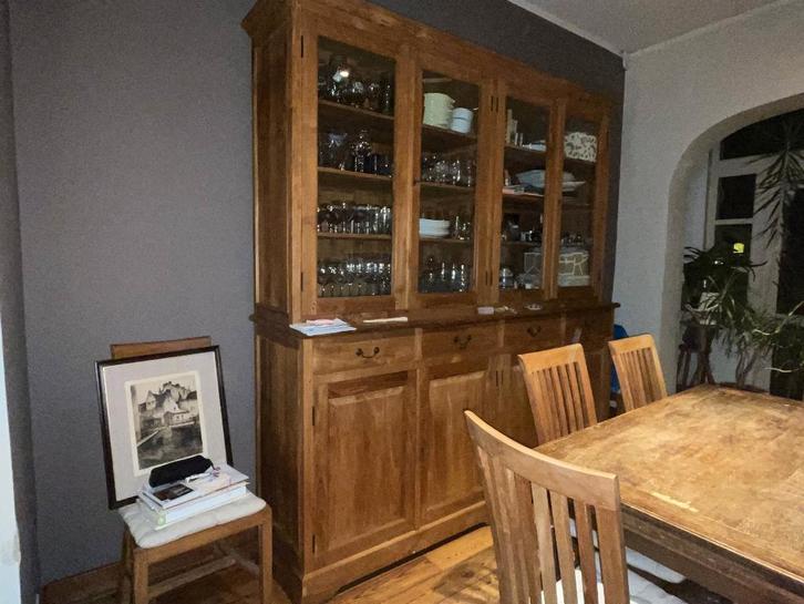 Wandkast, Huis en Inrichting, Kasten | Vitrinekasten, Zo goed als nieuw, 200 cm of meer, 200 cm of meer, 50 tot 75 cm, Met lade(s)