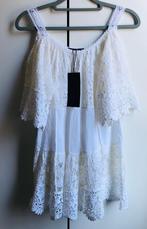 Nieuwe kanten blouse maat M, Ophalen of Verzenden, Nieuw, Maat 38/40 (M), Wit