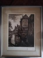 * R. Hebbelinck: ets: Brugse reien, Ophalen of Verzenden