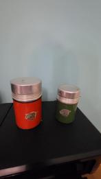 2 oude thermosflessen, Tuin en Terras, Bloempotten, Ophalen