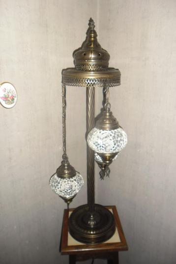 Prachtige Turkse Mozaiëk lamp.  beschikbaar voor biedingen