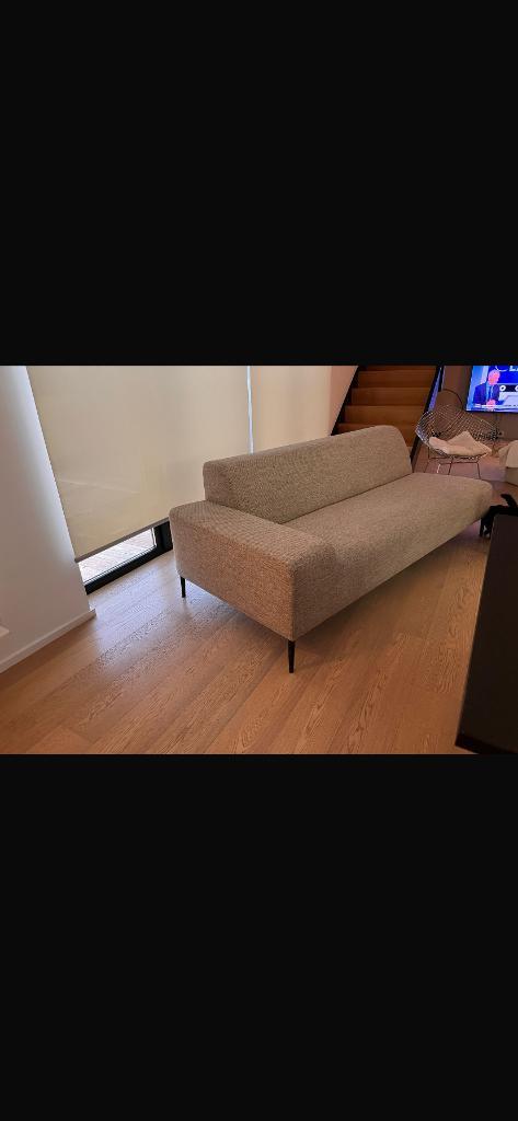 Koozo canapé, Huis en Inrichting, Zetels | Zetels, Gebruikt, Rechte bank, Driepersoons, 200 tot 250 cm, Minder dan 75 cm, Stof