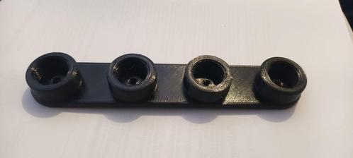 3D-geprinte LPG Adapter Houder – Voor 4 Adapters, Caravans en Kamperen, Mobilhomes, Particulier, LPG, Ophalen of Verzenden