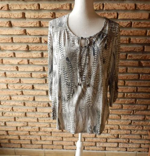 (6) -blouse femme t.42 grise - armand thiery -, Vêtements | Femmes, Blouses & Tuniques, Comme neuf, Taille 42/44 (L), Gris, Enlèvement ou Envoi