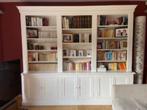 Witte houten boekenkast, Huis en Inrichting, Kasten | Boekenkasten, Met deur(en), 25 tot 50 cm, 200 cm of meer, Gebruikt